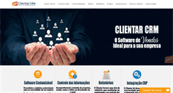 Desktop Screenshot of clientarcrm.com.br